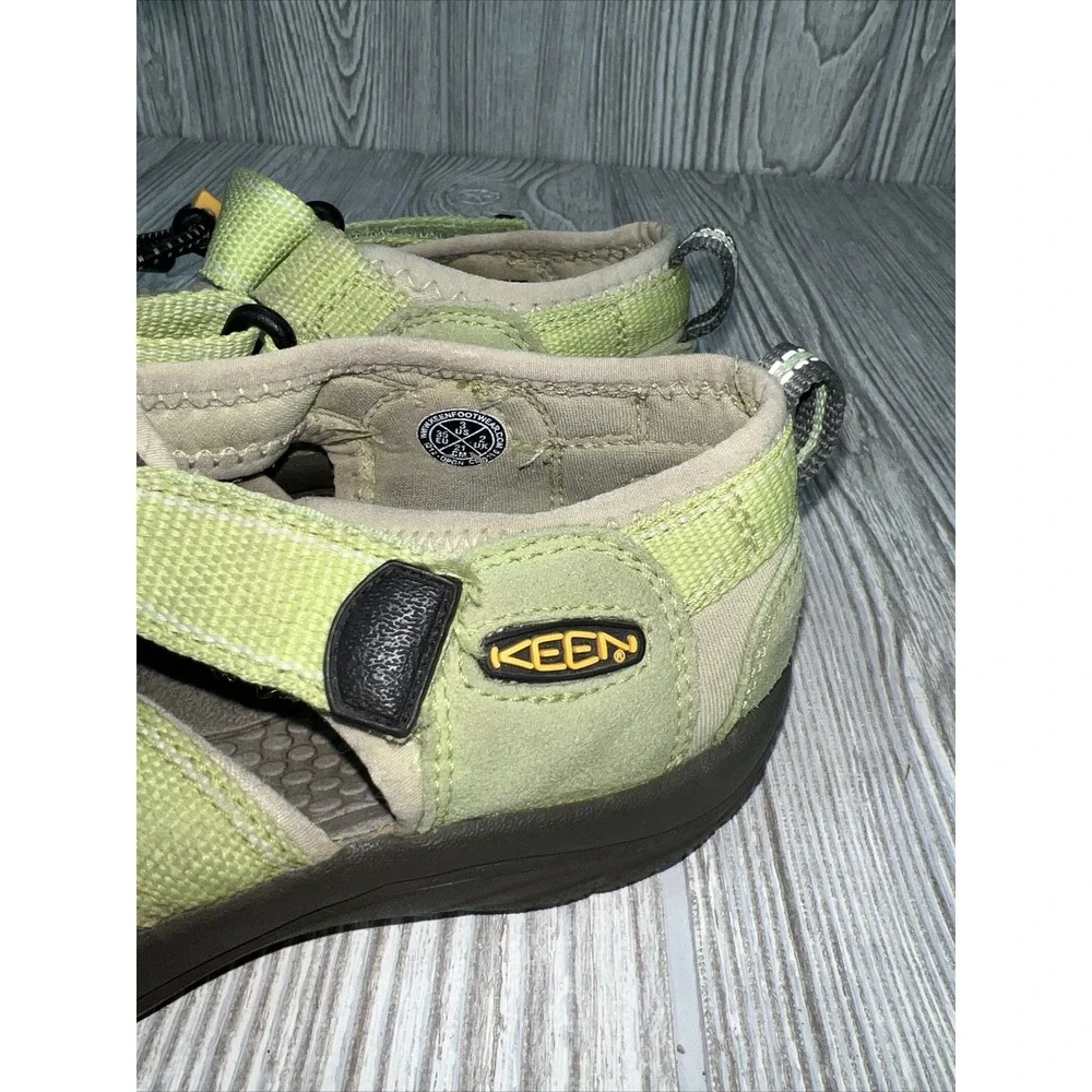 Keen Green Corded Hiking Water Shoes Comfortable Mom Daughter Womens‎ SZ 3 US